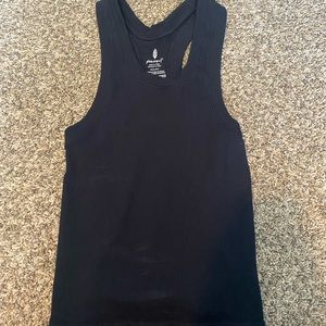 Black free people racerback tank